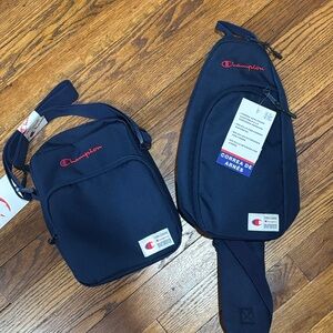 Champion Navy Belt Bag Duo
